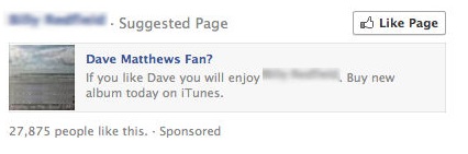 Facebook Marketing Fail